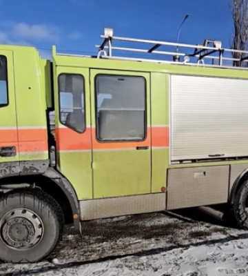 На Херсонщині рятувальники отримали пожежний автомобіль