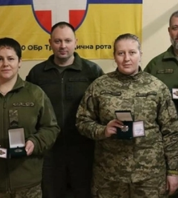 Генерал-полковник Сирський нагородив воїнів 100-ї обр ТрО