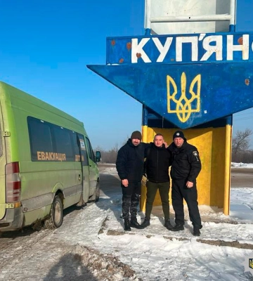 Из опасных районов Харьковщины продолжают эвакуировать людей 