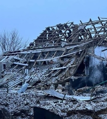 Четверо рятувальників поранені внаслідок ворожого обстрілу Станіслава на Херсонщині