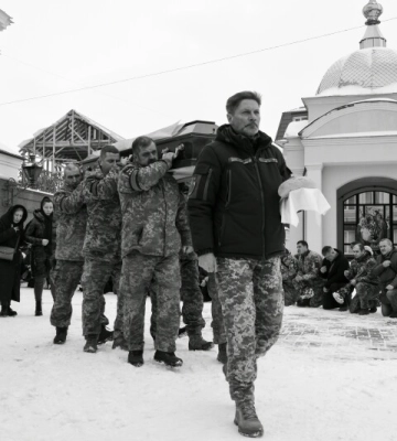 Загинув понад півтора року тому: у Луцьку попрощалися із захисником Мирославом Гузаром