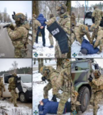 СБУ та інші Сили оборони відпрацювали злагодженість дій у випадку прориву ворожих ДРГ через північний кордон України