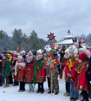 На Львівщині відбулася наймасовіша в Україні й за кордоном коляда