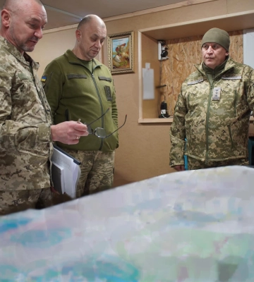 Черкаси відвідав начальник Регіонального управління Сил ТрО “Північ”