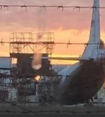 Партизани показали, яку ворожу техніку виявили на аеродромі в Євпаторії 
