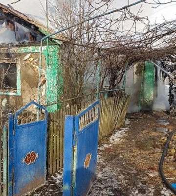 В селі на Миколаївщині вогонь знищив житловий будинок