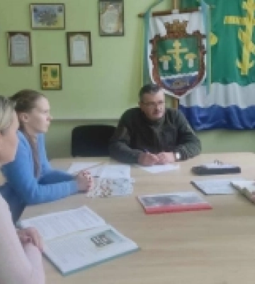 У селі на Волині обговорили організацію суспільно корисних робіт