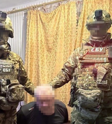 На Запоріжжі СБУ затримала охоронця дитсадка на Запоріжжі, який працював воєнну розвідку рф – відео