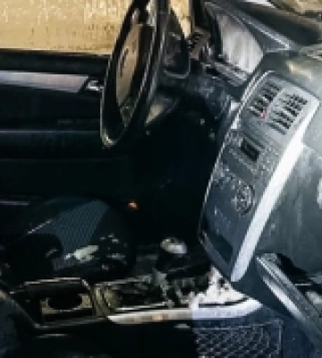 У Луцьку на ходу загорівся автомобіль