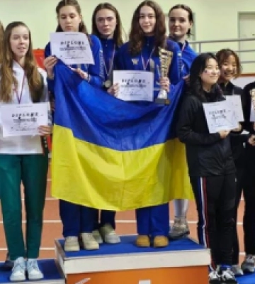 Львівська фехтувальниця перемогла на міжнародних змаганнях у Словаччині
