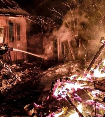 На Волині вогонь пошкодив господарську споруду