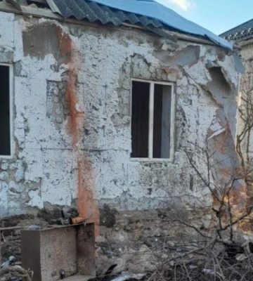 Росіяни майже зруйнували будівлю поліції у Херсоні: є постраждалі
