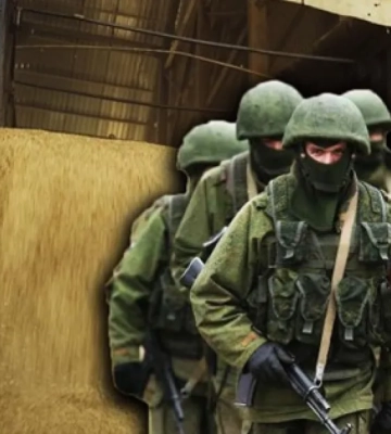 Росіяни вивезли з окупованих територій близько 5 млн тонн українського зерна