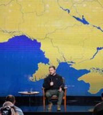Национальный телемарафон во время эфира обозначил Крым территорией России – фото