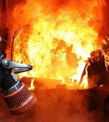 На Волині вогонь пошкодив господарську споруду