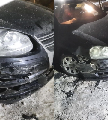 У Сарнах водій в`їхав у припарковане авто та втік