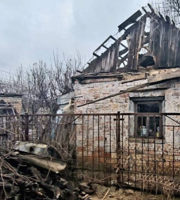 Росіяни атакували Нікополь з артилерії та дронами