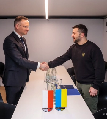 Дуда заявил Зеленскому, что Польша будет поддерживать Украину, и анонсировал визит Туска в Киев