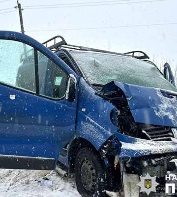 На Полтавщині сталась ДТП, у якій травмовано четверо людей