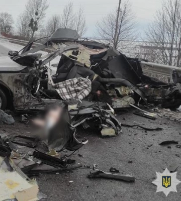 Смертельна ДТП на Львівщині внаслідок зіткнення BMW та вантажівки