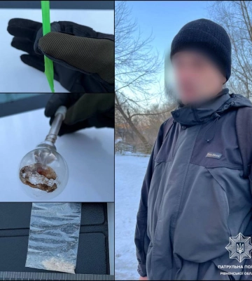 У порушника ПДР рівненські патрульні виявили наркотики