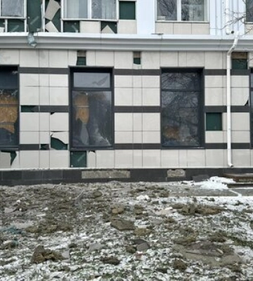 Удар по Дніпровському району Херсону: є загиблий та травмований