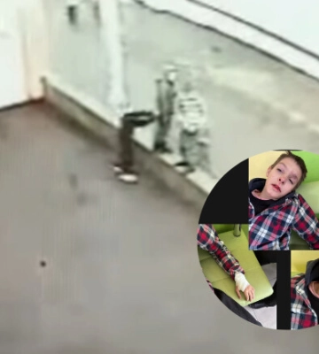 В Васильковской гимназии ребенка толкнули с высоты: видео
