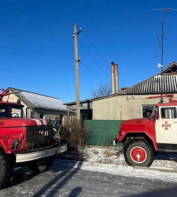 На Харківщині на пожежі загинув чоловік