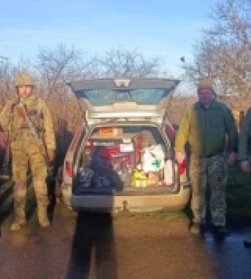 Військовому з Шацької громади на Волині передали генератор