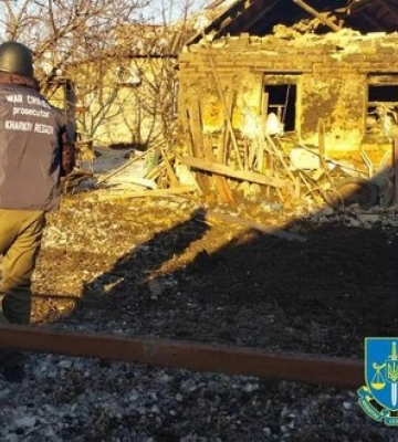 Наслідки артилерійських ударів рашистів по Куп’янську. ФОТОрепортаж