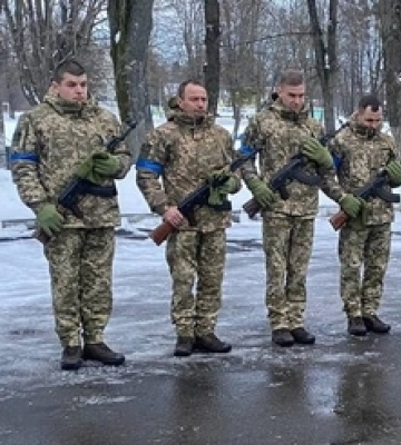 У Луцьку склали присягу мобілізовані прикордонники 