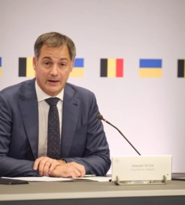 Прем&#039;єр Бельгії хоче чіткого механізму конфіскації російських активів на 280 млрд євро