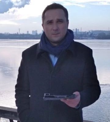 Знімальна група «Радіо Свобода» потрапила під обстріл на Запоріжжі: одного журналіста поранено