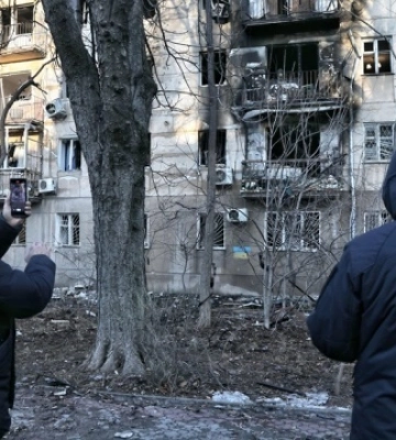 В Одесі відновили теплопостачання будинків, пошкоджених через падіння уламків дрона