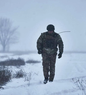Карта бойових дій в Україні 18 січня