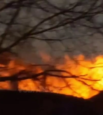 У Луцьку вночі горів будинок