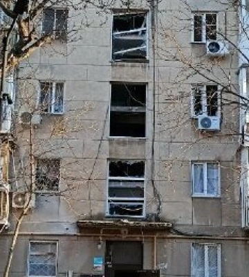 В Одесі через нічну атаку 17 січня пошкоджено 11 будинків та понад 130 квартир