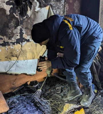 Двоє людей загинуло у пожежі в Дубно