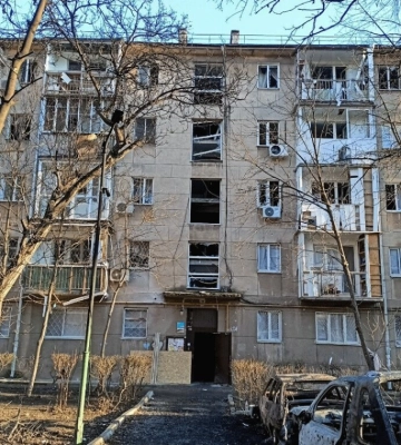 В Одесі через нічну атаку 17 січня пошкоджено 11 будинків та понад 130 квартир
