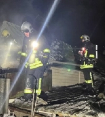 У Луцьку вночі горів будинок