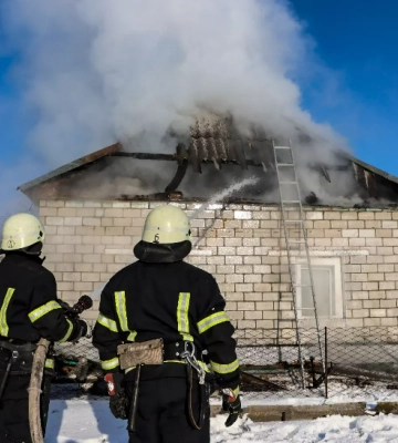 Два житлові будинки горіли на Черкащині