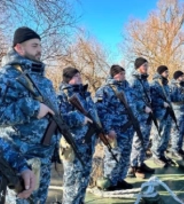 Корабель морської охорони &quot;Ізмаїл&quot; відзначив 55-ту річницю з Дня підняття прапору