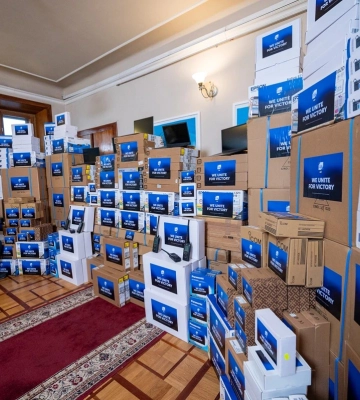 Повітряне командування «Захід» одержало технічну допомогу від Львівського ІТ кластеру