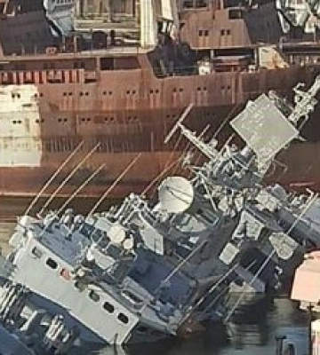 &quot;Розумне рішення&quot;: командувач ВМС про затоплення &quot;Гетьмана Сагайдачного&quot; у Миколаєві