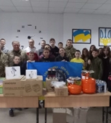 Школярі з Мукачева зібрали для ЗСУ більше 70 тисяч гривень