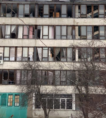 Від удару по вулиці Шевченка у Харкові постраждав кампус НТУ ХПІ 