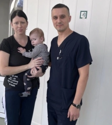 В Одесі прооперували однорічну дитину з рідкісною аномалією серця