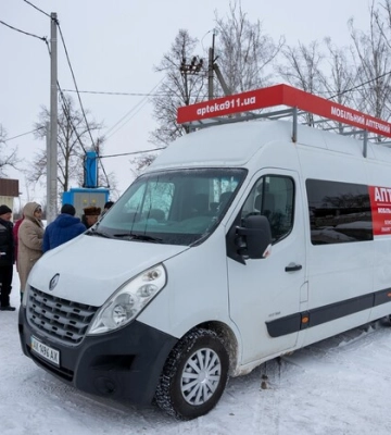 В Україні розпочала роботу перша мобільна аптека 