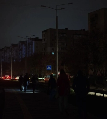 В окупованому Криму стався блекаут (відео)