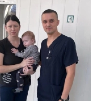 В Одесі успішно прооперували однорічного хлопчика з рідкісною аномалією серця